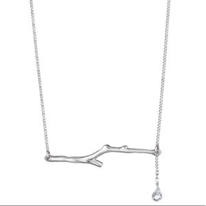 Silver Signature Branch Necklace Chloe + Isabel